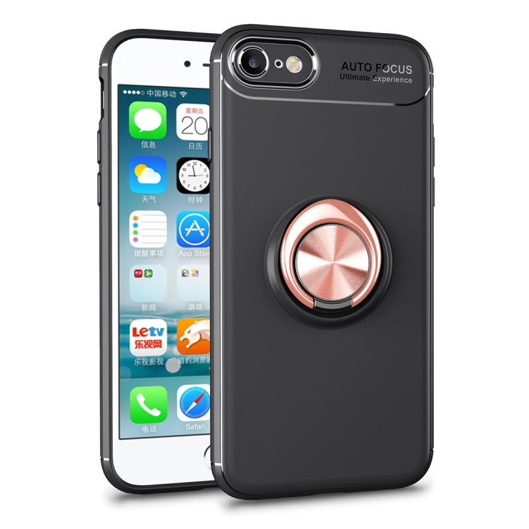 Metal Ring Holder 360 Degree Rotating TPU Case For iPhone SE 2020 & 8 & 7