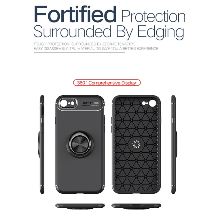 Metal Ring Holder 360 Degree Rotating TPU Case For iPhone SE 2020 & 8 & 7
