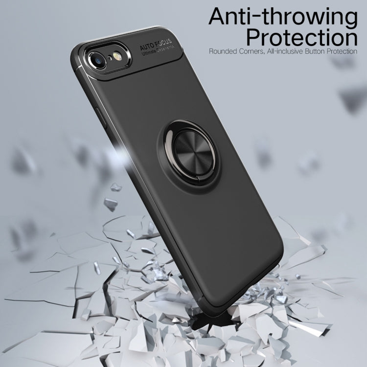 Metal Ring Holder 360 Degree Rotating TPU Case For iPhone SE 2020 & 8 & 7