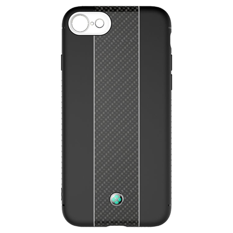 TOTUDESIGN  Colourful Series TPU+PC+Carbon Fibre Protective Case For iPhone SE 2020 & 8 & 7