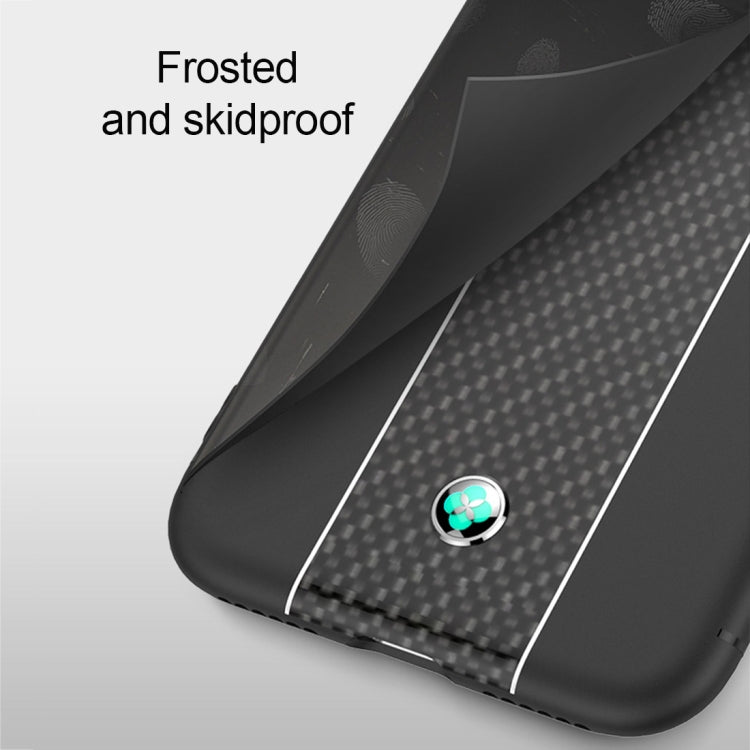 TOTUDESIGN  Colourful Series TPU+PC+Carbon Fibre Protective Case For iPhone SE 2020 & 8 & 7