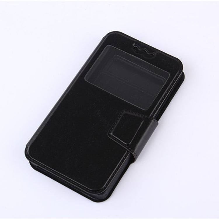 Silicone Sliding Universal Leather Case for 5.5 inch Mobile Phone