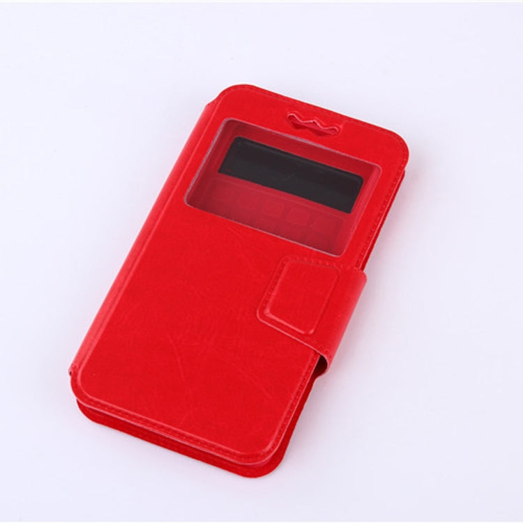 Silicone Sliding Universal Leather Case for 4.5-4.8 inch Mobile Phone