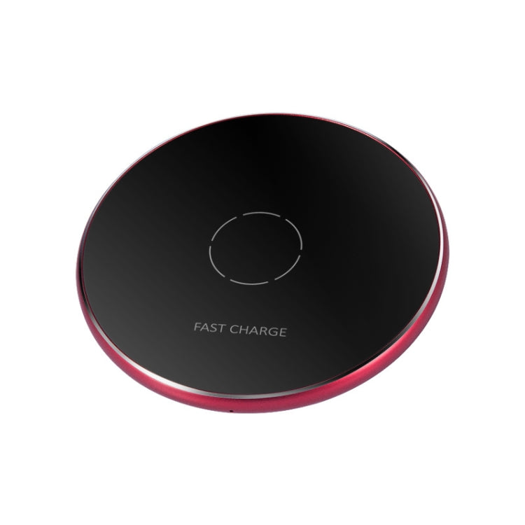 N9 5V/1A Output Aviation Aluminum Qi Standard Wireless Charger, For iPhone X & 8 & 8 Plus, Galaxy S8 & S8 +, Huawei, Xiaomi, LG, Nokia, Google and Other Smart Phones