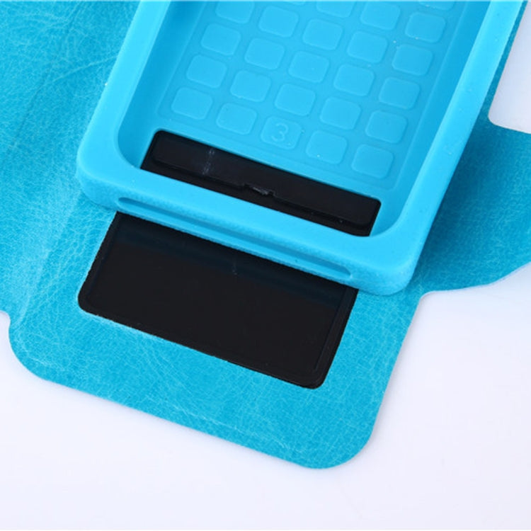 Silicone Sliding Universal Leather Case for