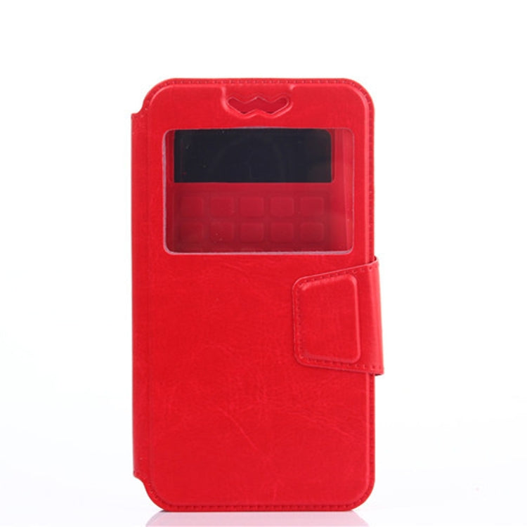 Silicone Sliding Universal Leather Case for