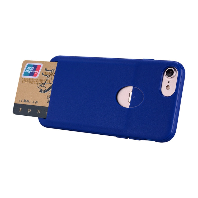 Candy Color TPU Case For iPhone SE 2020 & 8 & 7 ,with Card Slot