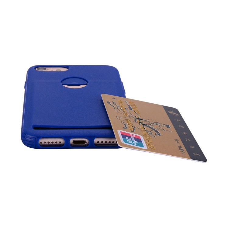 Candy Color TPU Case For iPhone SE 2020 & 8 & 7 ,with Card Slot