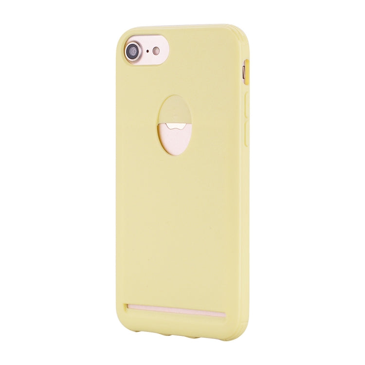 Candy Color TPU Case For iPhone SE 2020 & 8 & 7 ,with Card Slot