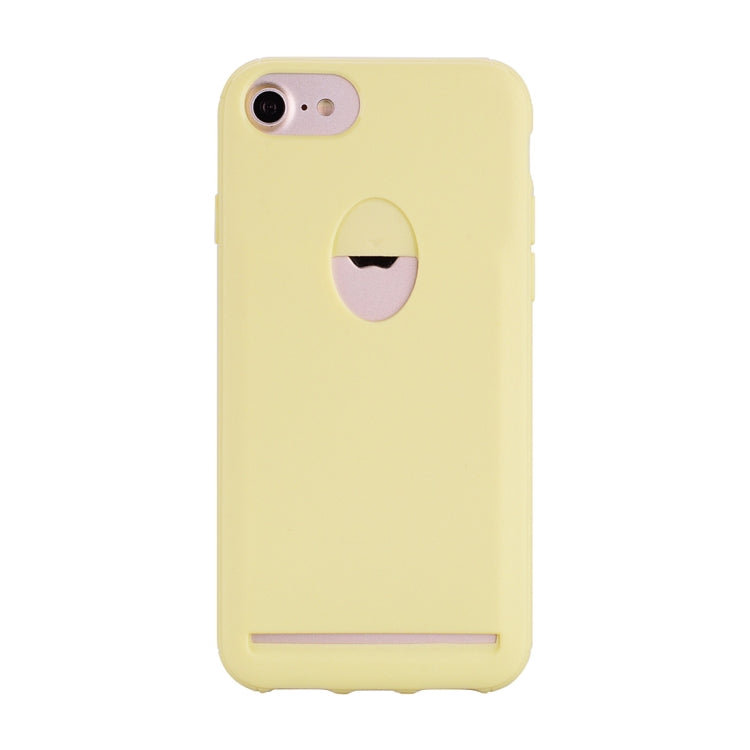 Candy Color TPU Case For iPhone SE 2020 & 8 & 7 ,with Card Slot