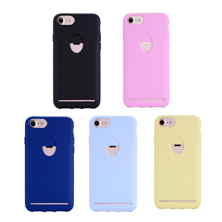 Candy Color TPU Case For iPhone SE 2020 & 8 & 7 ,with Card Slot