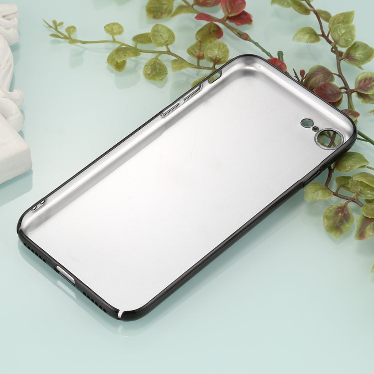 For iPhone SE 2020 & 8 & 7 Fully Wrapped Drop-proof Electroplating PC Protective Case Back Cover