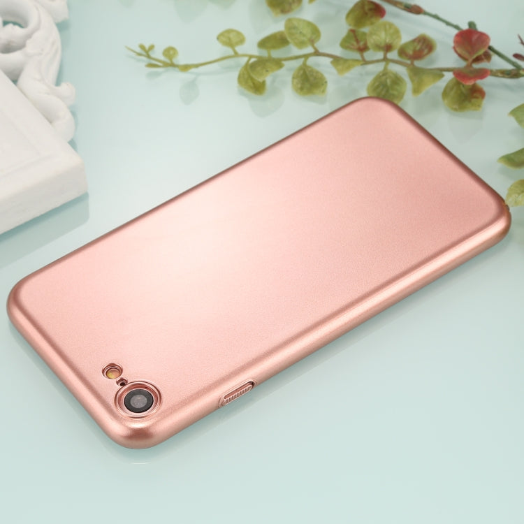 For iPhone SE 2020 & 8 & 7 Fully Wrapped Drop-proof Electroplating PC Protective Case Back Cover