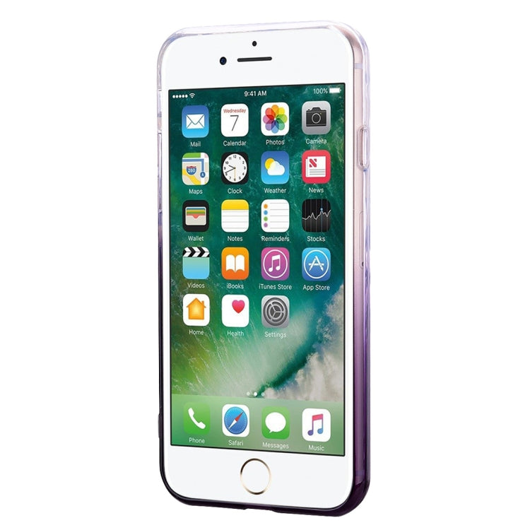 Heart Pattern Diamond Texture TPU Protector Back Cover Case For iPhone SE 2020 / 8 / 7