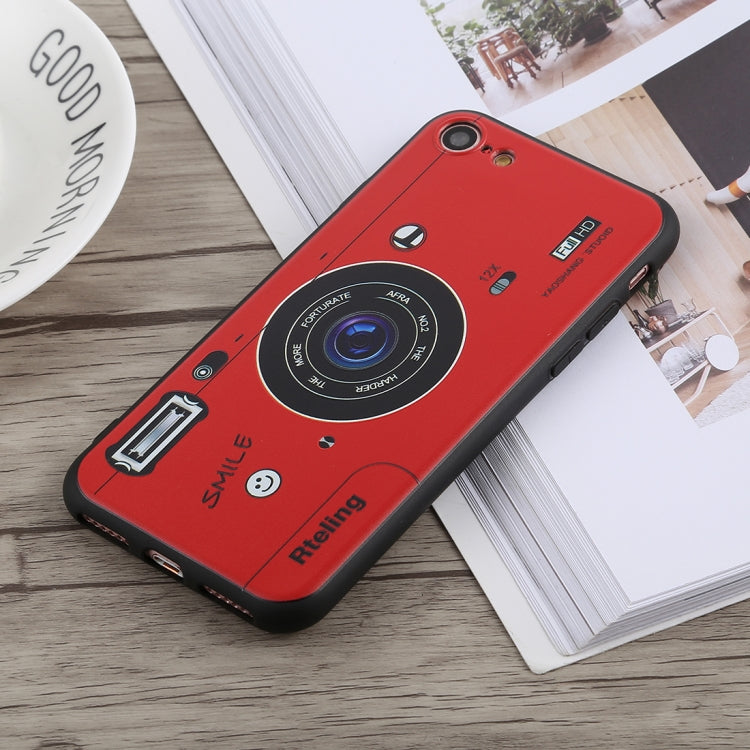 Camera Pattern Soft TPU Case For iPhone SE 2020 & 8 & 7