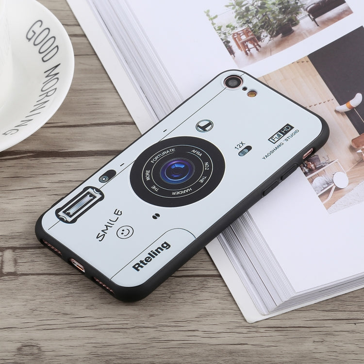 Camera Pattern Soft TPU Case For iPhone SE 2020 & 8 & 7