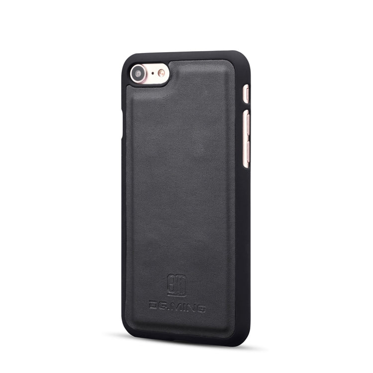 DG.MING Lambskin Detachable Horizontal Flip Magnetic Case For iPhone SE 2020 & 8 & 7, with Holder & Card Slots & Wallet