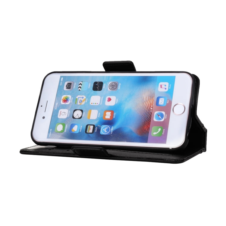 Bible Style Business Horizontal Flip Leather Case For iPhone SE 2020 & 8 & 7, with Card Slots & Photo Frame & Holder & Wallet