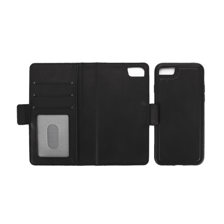 Bible Style Business Horizontal Flip Leather Case For iPhone SE 2020 & 8 & 7, with Card Slots & Photo Frame & Holder & Wallet