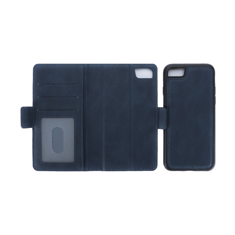 Bible Style Business Horizontal Flip Leather Case For iPhone SE 2020 & 8 & 7, with Card Slots & Photo Frame & Holder & Wallet