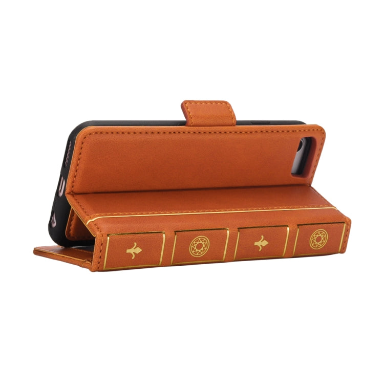 Bible Style Business Horizontal Flip Leather Case For iPhone SE 2020 & 8 & 7, with Card Slots & Photo Frame & Holder & Wallet