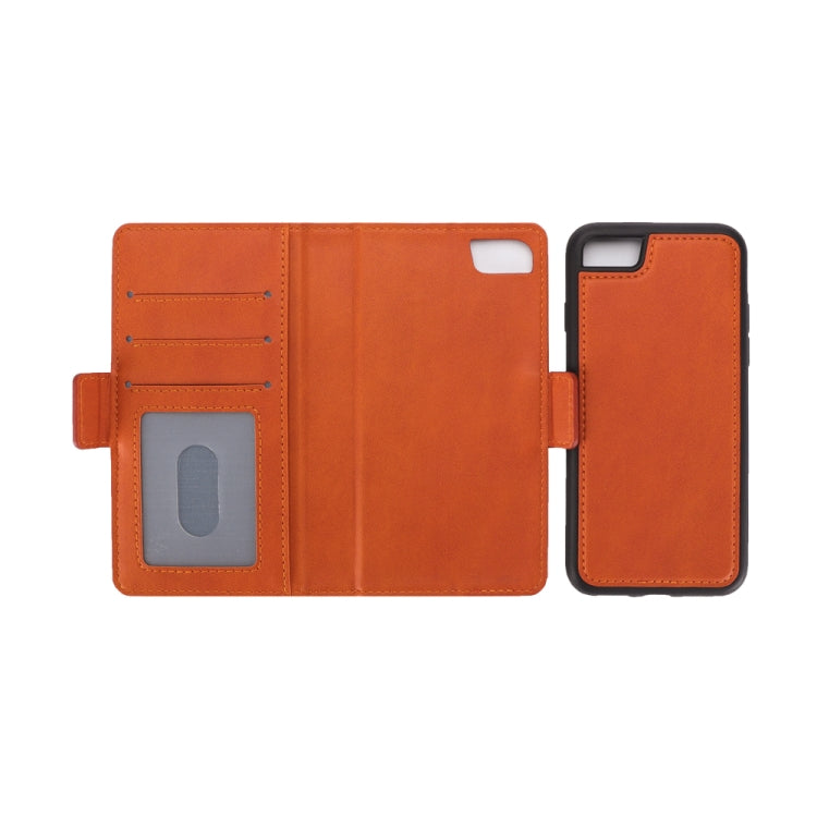 Bible Style Business Horizontal Flip Leather Case For iPhone SE 2020 & 8 & 7, with Card Slots & Photo Frame & Holder & Wallet