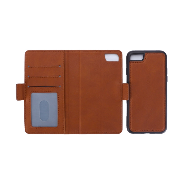 Bible Style Business Horizontal Flip Leather Case For iPhone SE 2020 & 8 & 7, with Card Slots & Photo Frame & Holder & Wallet