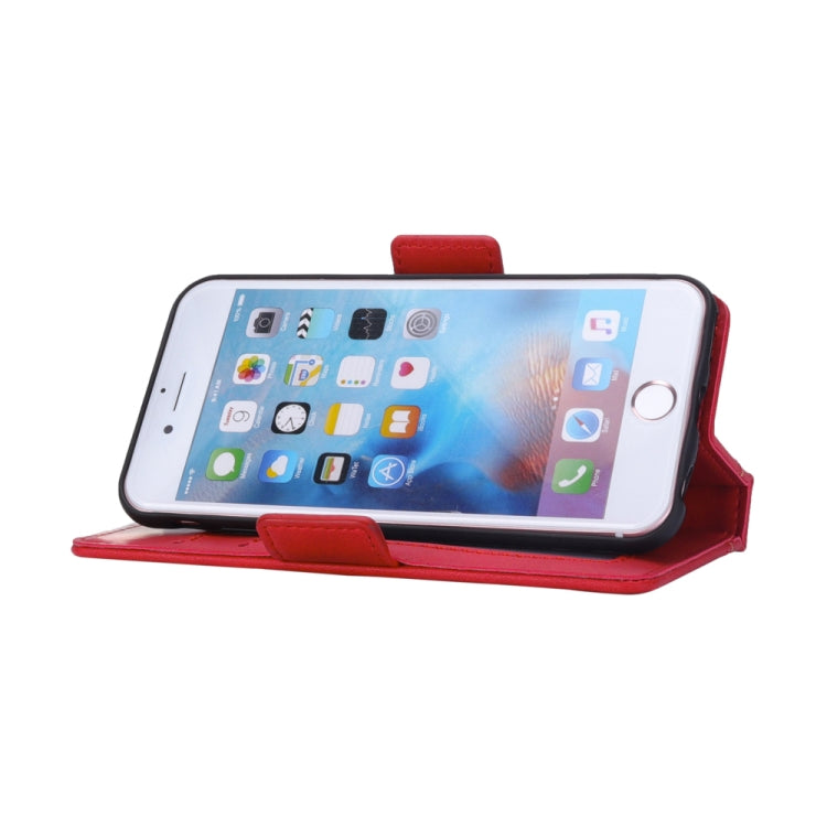 Bible Style Business Horizontal Flip Leather Case For iPhone SE 2020 & 8 & 7, with Card Slots & Photo Frame & Holder & Wallet