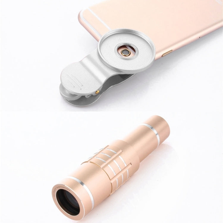Universal 18X Zoom Telescope Telephoto Camera Lens with Tripod Mount & Mobile Phone Clip, For iPhone, Galaxy, Huawei, Xiaomi, LG, HTC and Other Smart Phones