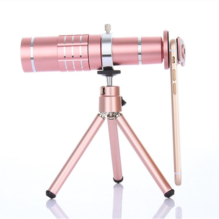 Universal 18X Zoom Telescope Telephoto Camera Lens with Tripod Mount & Mobile Phone Clip, For iPhone, Galaxy, Huawei, Xiaomi, LG, HTC and Other Smart Phones