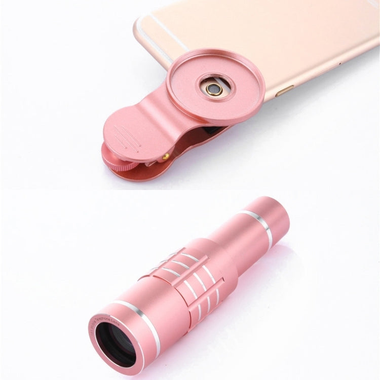 Universal 18X Zoom Telescope Telephoto Camera Lens with Tripod Mount & Mobile Phone Clip, For iPhone, Galaxy, Huawei, Xiaomi, LG, HTC and Other Smart Phones