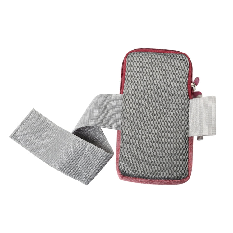 Multi-functional Universal Thin Sports Arm Bag Phone bag Wrist Pack with Earphone Hole for 6.5 Inch or Below Smartphones, Arm Size : 22-38cm