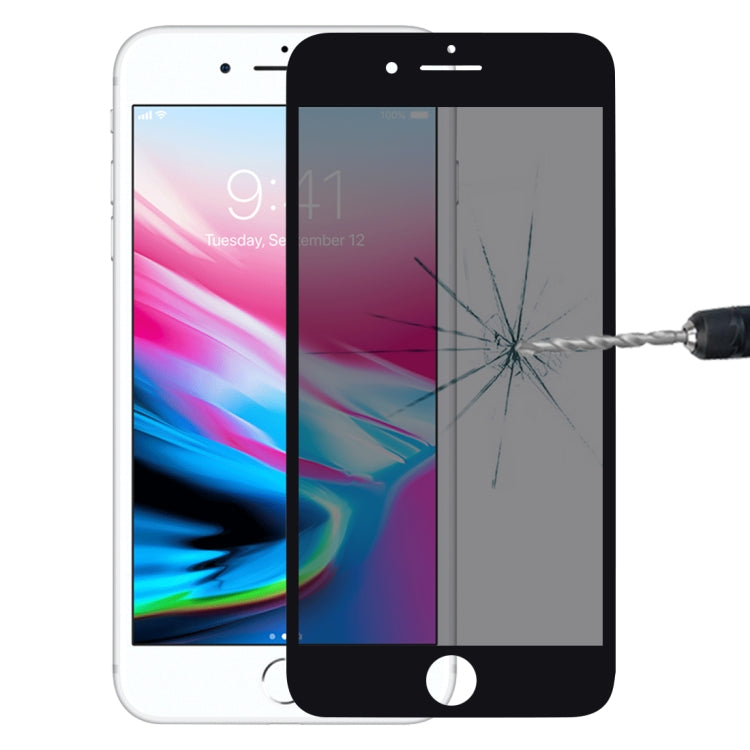 9H 6D Anti-peep Tempered Glass Film for iPhone SE 202