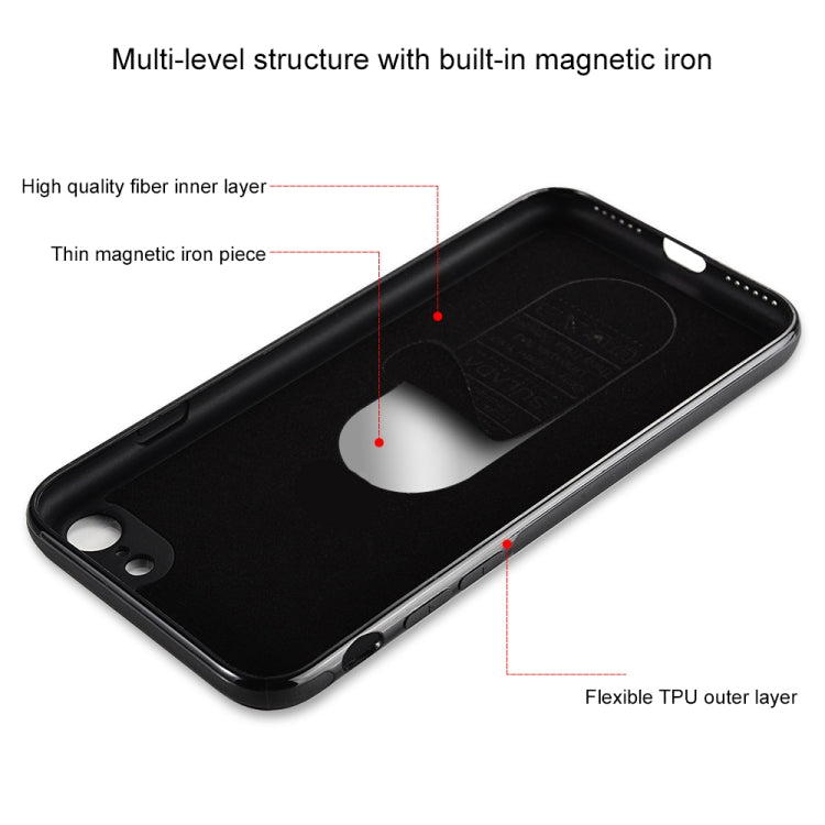 SULADA Car Series Magnetic Suction TPU Case For iPhone SE 2020 & 8 & 7