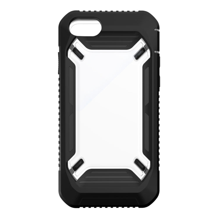 Solid Color Transparent Shockproof  PC+ TPU Case For iPhone SE 2020 & 8 & 7