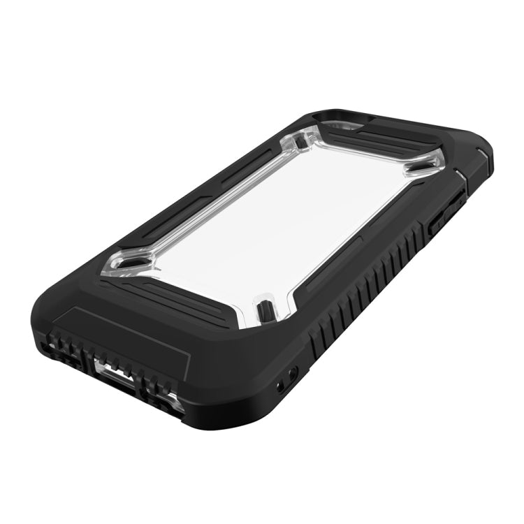 Solid Color Transparent Shockproof  PC+ TPU Case For iPhone SE 2020 & 8 & 7