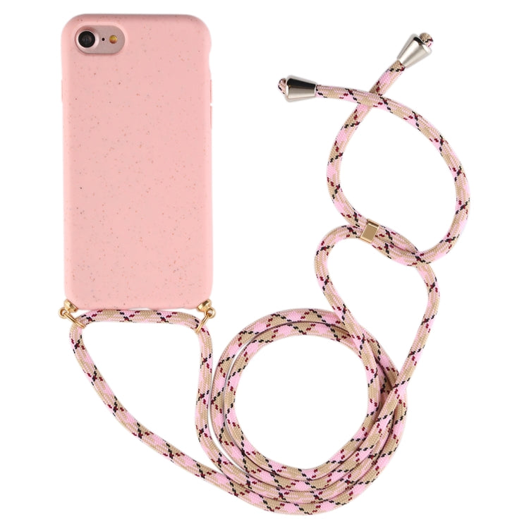 For iPhone 8 / 7 TPU Anti-Fall Mobile Phone Case With Lanyard