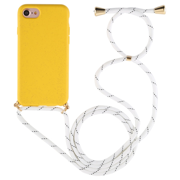 For iPhone 8 / 7 TPU Anti-Fall Mobile Phone Case With Lanyard