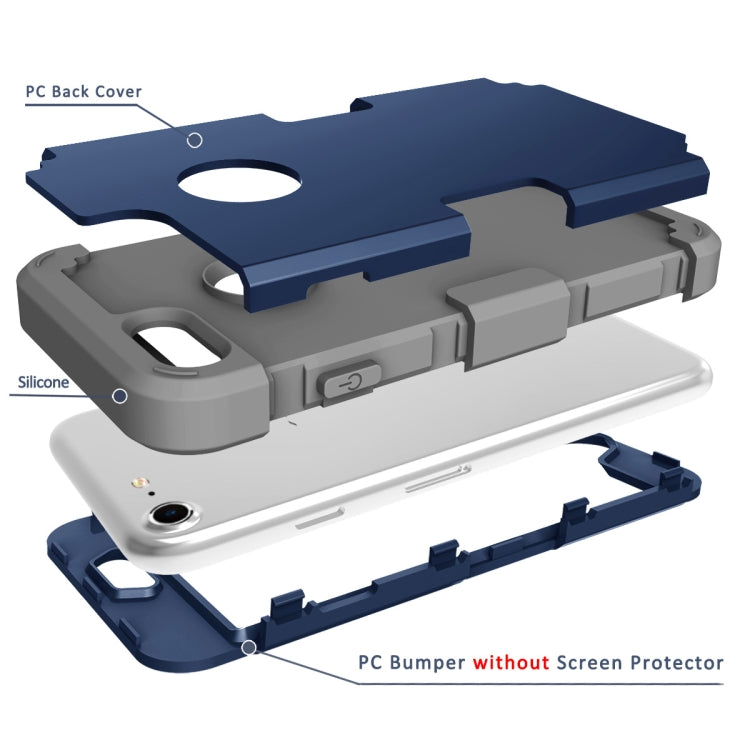 Dropproof PC + Silicone Case For iPhone SE 2020 & 8 & 7