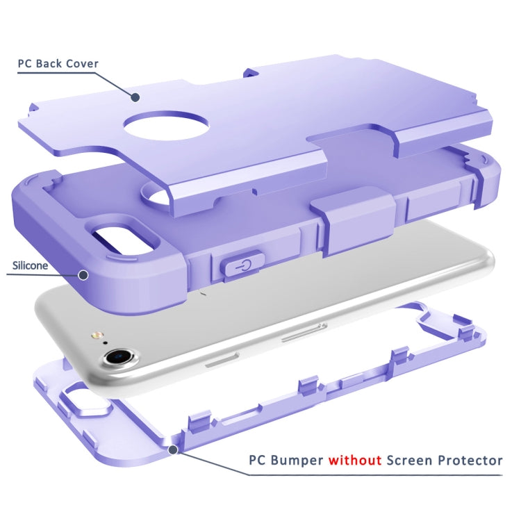 Dropproof PC + Silicone Case For iPhone SE 2020 & 8 & 7