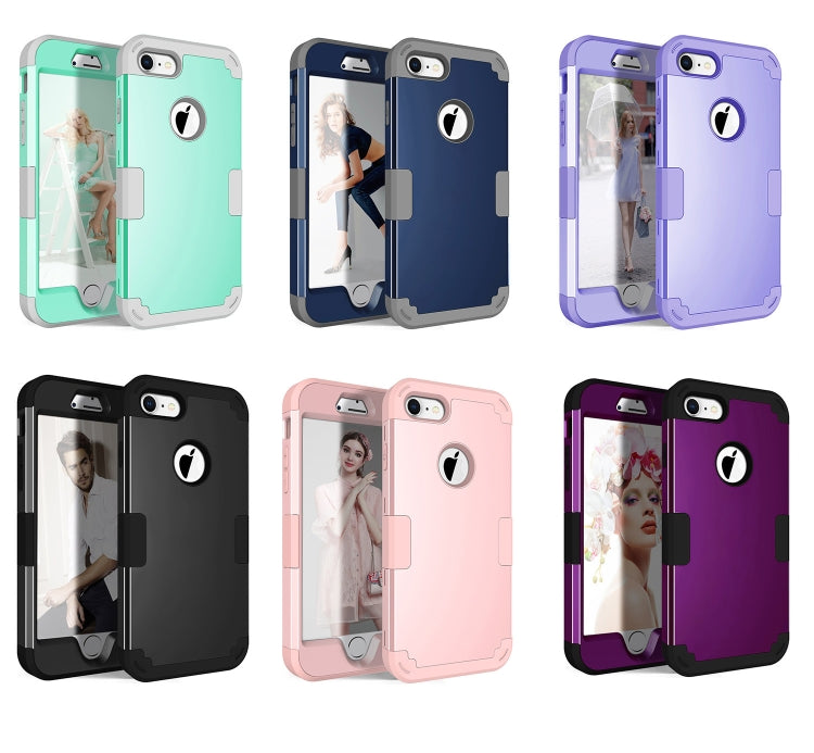 Dropproof PC + Silicone Case For iPhone SE 2020 & 8 & 7