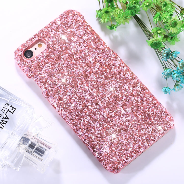For iPhone SE 2020 & 8 & 7 Colorful Sequins Paste Protective Back Cover Case