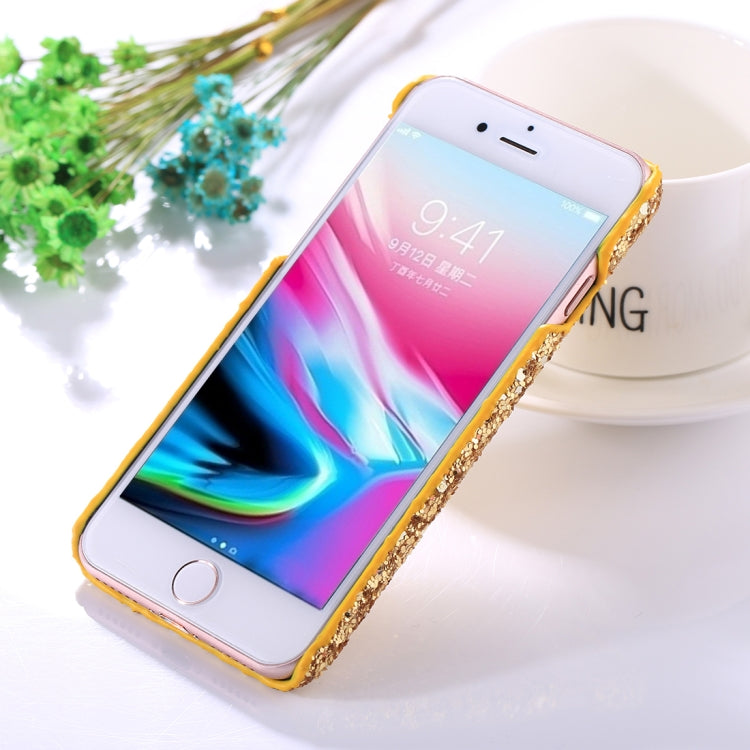 For iPhone SE 2020 & 8 & 7 Colorful Sequins Paste Protective Back Cover Case