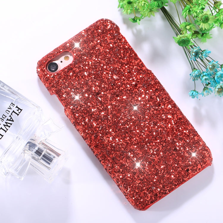 For iPhone SE 2020 & 8 & 7 Colorful Sequins Paste Protective Back Cover Case