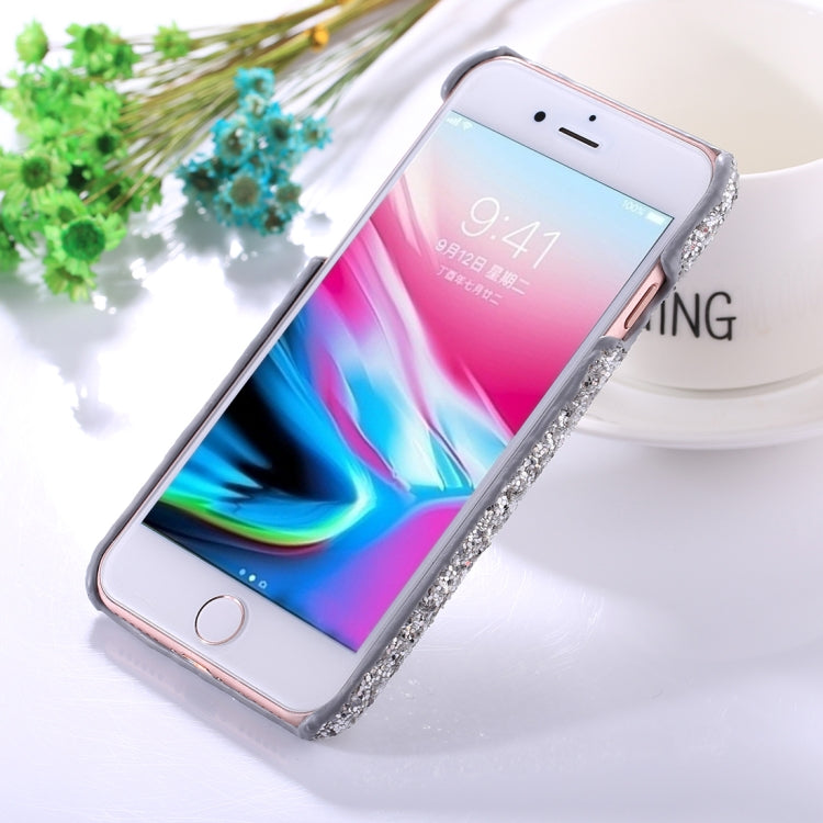 For iPhone SE 2020 & 8 & 7 Colorful Sequins Paste Protective Back Cover Case