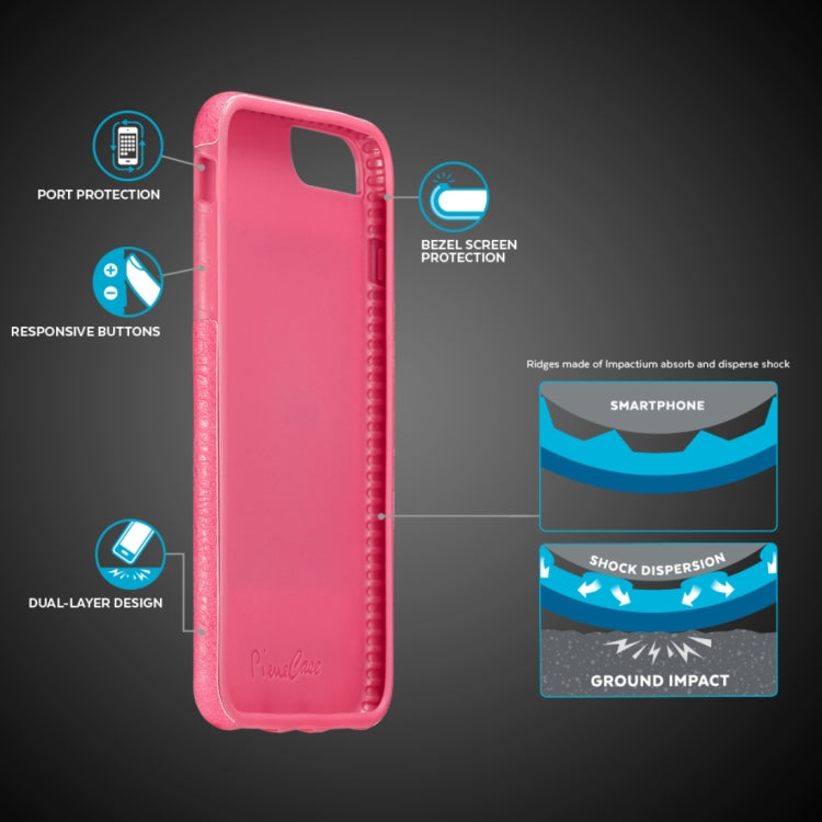 M109 For iPhone SE 2020 & 8 & 7 Retro PU Leather Texture Shockproof Protective Back Cover Case with 3 Card Slots