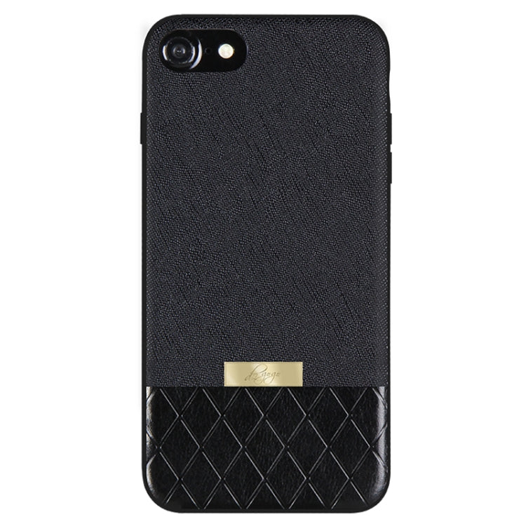 DZGOGO LAVA Series for iPhone 8 Cross Texture Shockproof Protective Back Cover Case