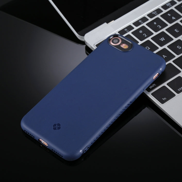 TOTUDESIGN For iPhone SE 2020 & 8 & 7 Ultra-thin TPU Soft Frosted Protective Back Cover Case
