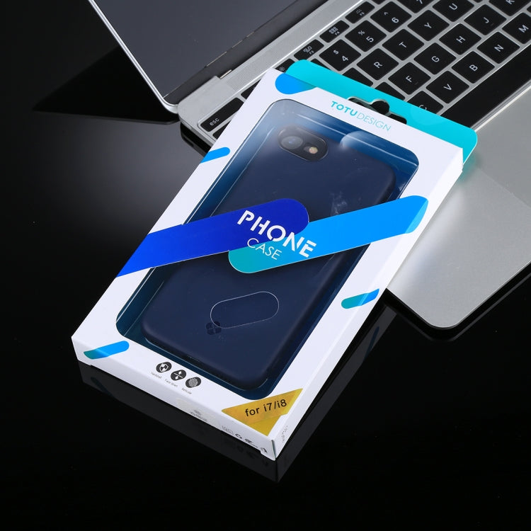 TOTUDESIGN For iPhone SE 2020 & 8 & 7 Ultra-thin TPU Soft Frosted Protective Back Cover Case