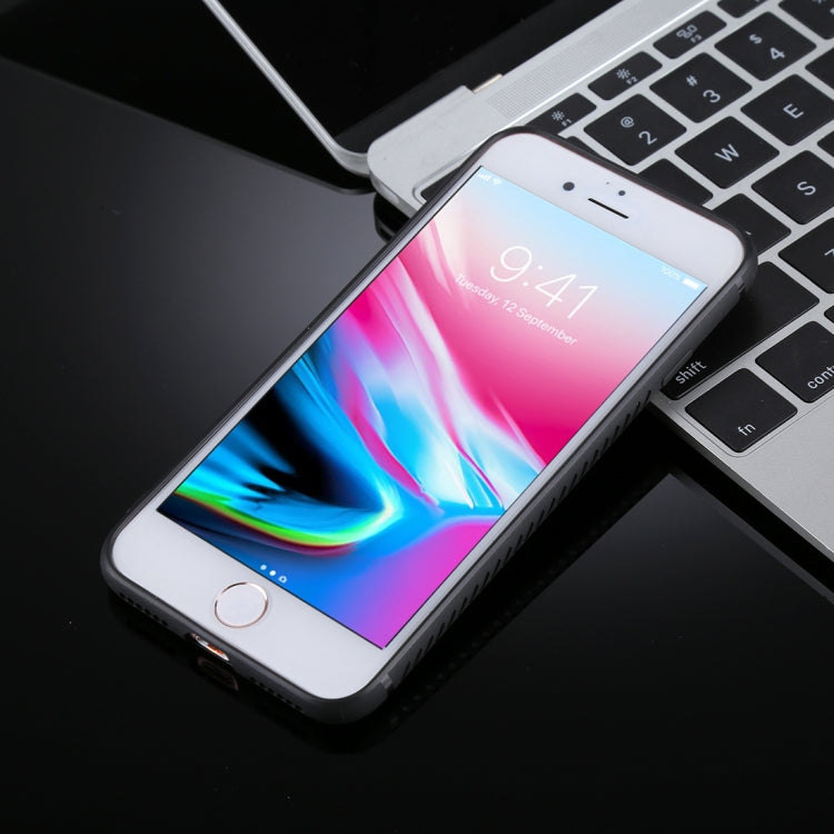 TOTUDESIGN For iPhone SE 2020 & 8 & 7 Ultra-thin TPU Soft Frosted Protective Back Cover Case